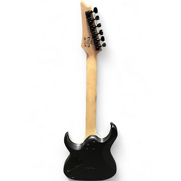 Used Ibanez RGA442EX STANDARD BLACK AURORA BURST MATTE Solid Body Electric Guitar