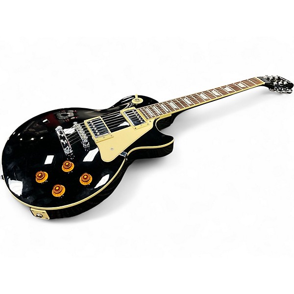 Used Epiphone Les Paul Standard Black Solid Body Electric Guitar