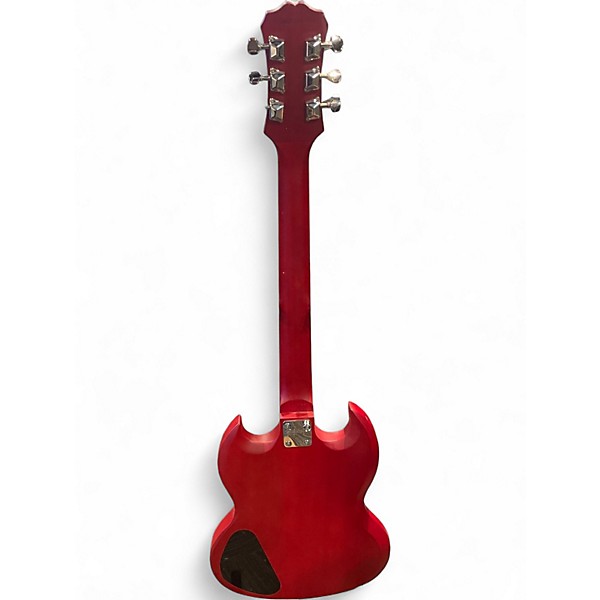 Used Epiphone SG Cherry Solid Body Electric Guitar