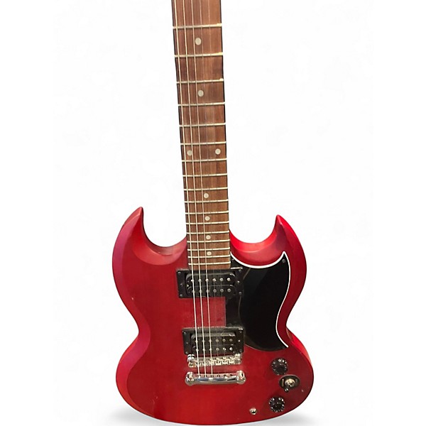 Used Epiphone SG Cherry Solid Body Electric Guitar