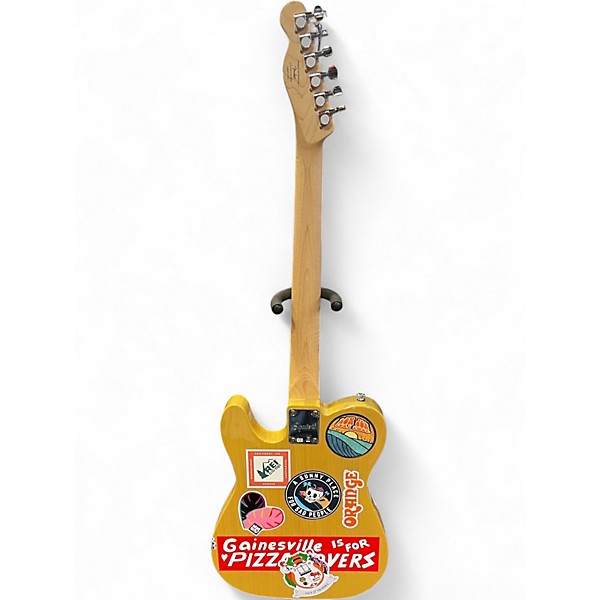Used Squier Telecaster Butterscotch Blonde Solid Body Electric Guitar