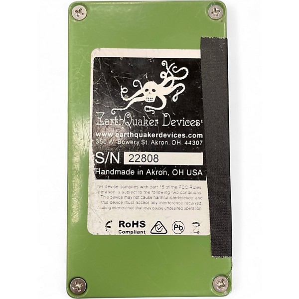 Used EarthQuaker Devices Plumes Small Signal Shredder Overdrive Effect Pedal