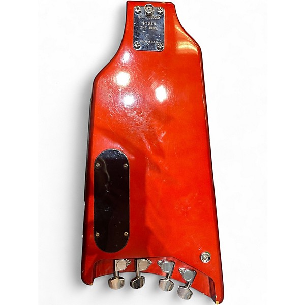 Vintage 1983 Kramer the duke Red Electric Bass Guitar