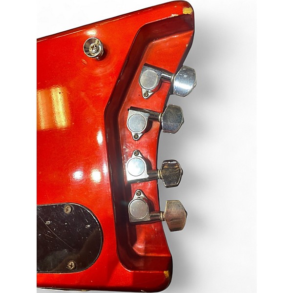 Vintage 1983 Kramer the duke Red Electric Bass Guitar