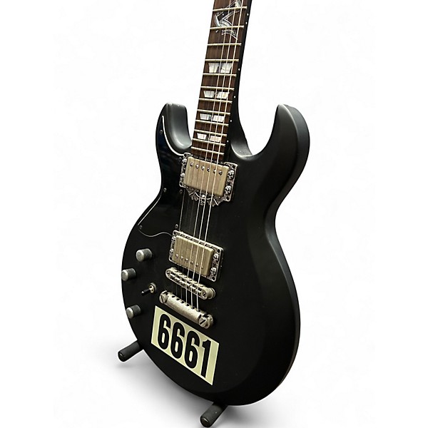 Used Schecter Guitar Research Zacky Vengeance Signature 6661 Left Handed BLACK Electric Guitar