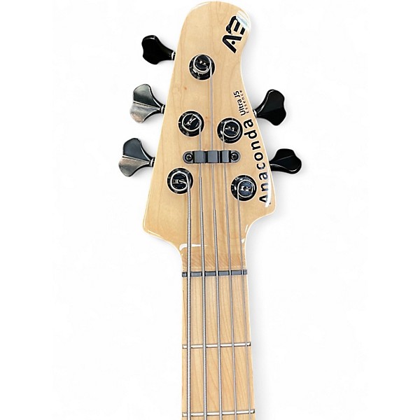 Used 2025 Anaconda Ultra J5 Cherry Sunburst Electric Bass Guitar