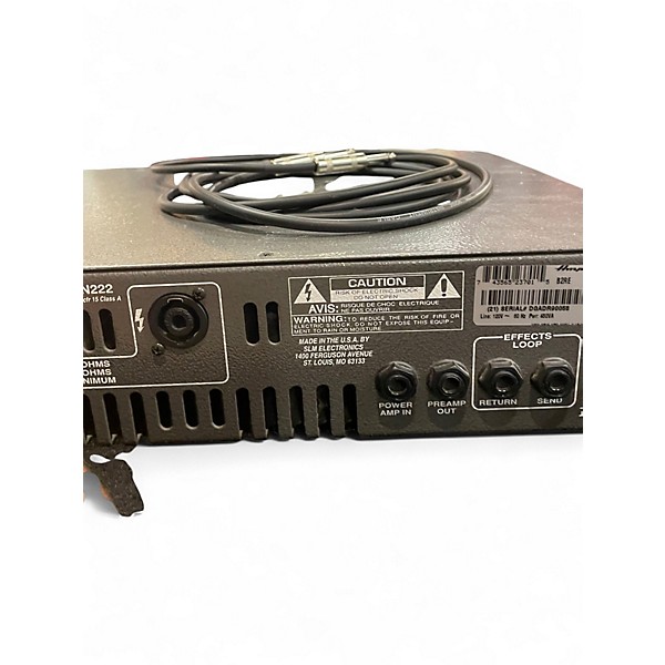 Used Ampeg B2-RE Bass Amp Head