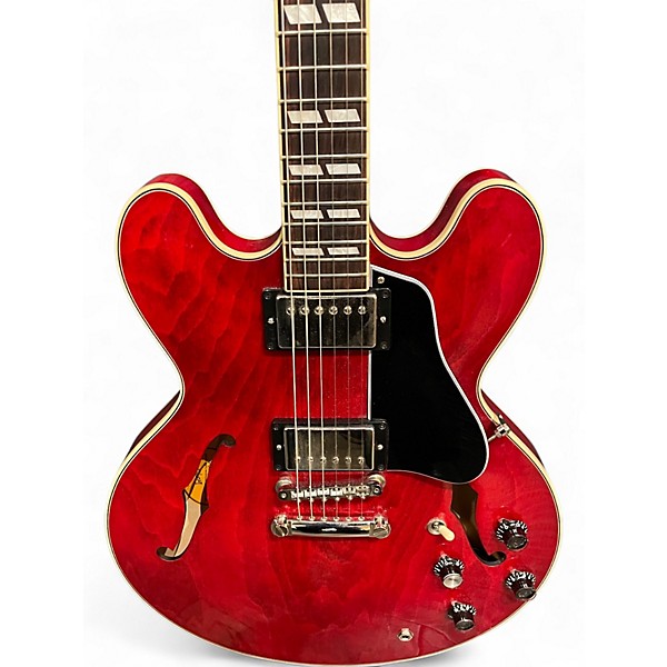 Used Gibson ES345 Vintage Cherry Hollow Body Electric Guitar
