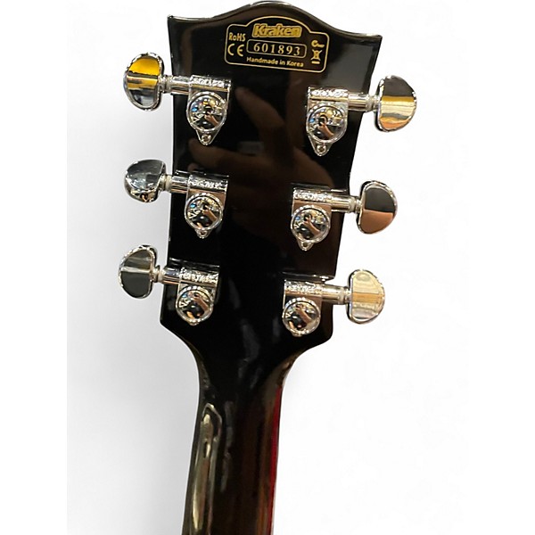 Used Kraken Les Paul Rainbow Solid Body Electric Guitar