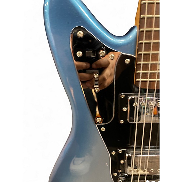 Used Squier contemporary jaguar hh Blue Solid Body Electric Guitar