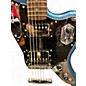 Used Squier contemporary jaguar hh Blue Solid Body Electric Guitar