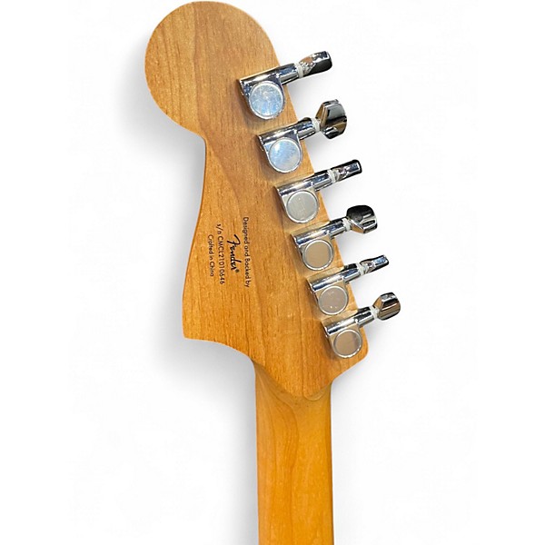 Used Squier contemporary jaguar hh Blue Solid Body Electric Guitar