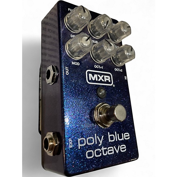 Used MXR POLY BLUE OCTAVE Effect Pedal