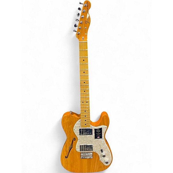 Used Fender American Vintage II 1972 Telecaster AGED NATURAL Hollow Body Electric Guitar