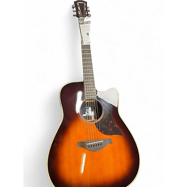Used Yamaha A1R 2 Tone Sunburst Acoustic Electric Guitar
