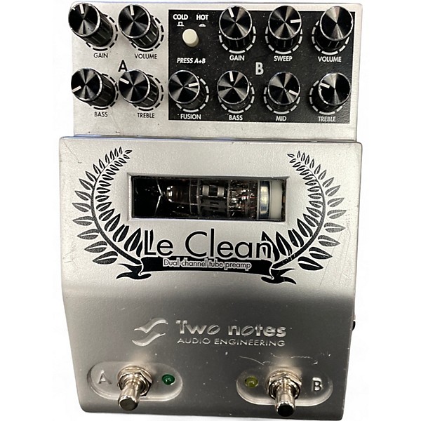 Used Two Notes AUDIO ENGINEERING Le clean dual tube preamp Guitar Preamp