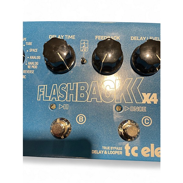 Used TC Electronic Flashback X4 Delay And Looper Effect Pedal