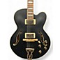 Used Ibanez AF75G Satin Black Hollow Body Electric Guitar
