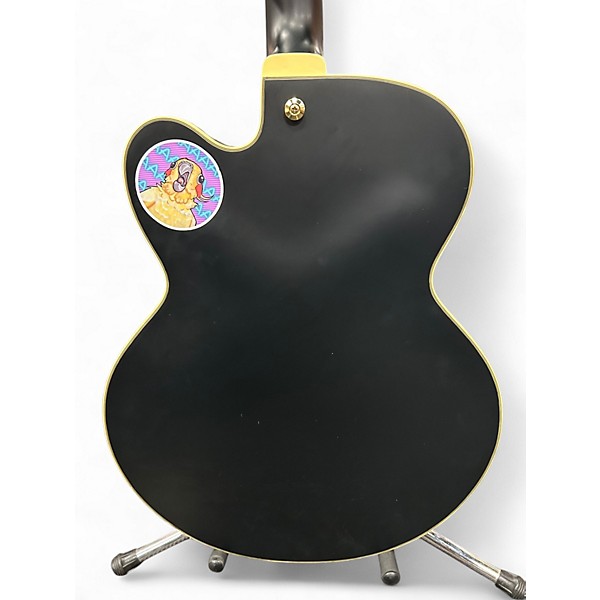 Used Ibanez AF75G Satin Black Hollow Body Electric Guitar