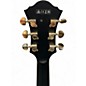Used Ibanez AF75G Satin Black Hollow Body Electric Guitar