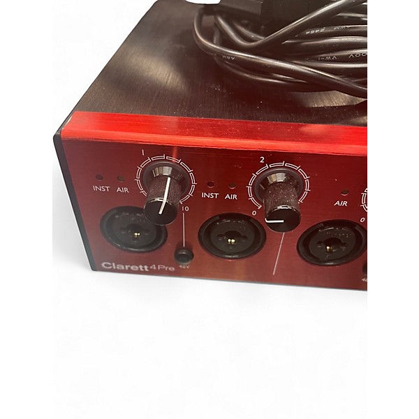 Used Focusrite Clarett 4Pre Audio Interface