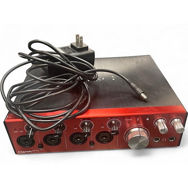 Used Focusrite Clarett 4Pre Audio Interface