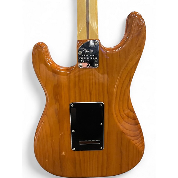 Used Fender American Professional II Stratocaster Natural Solid Body Electric Guitar