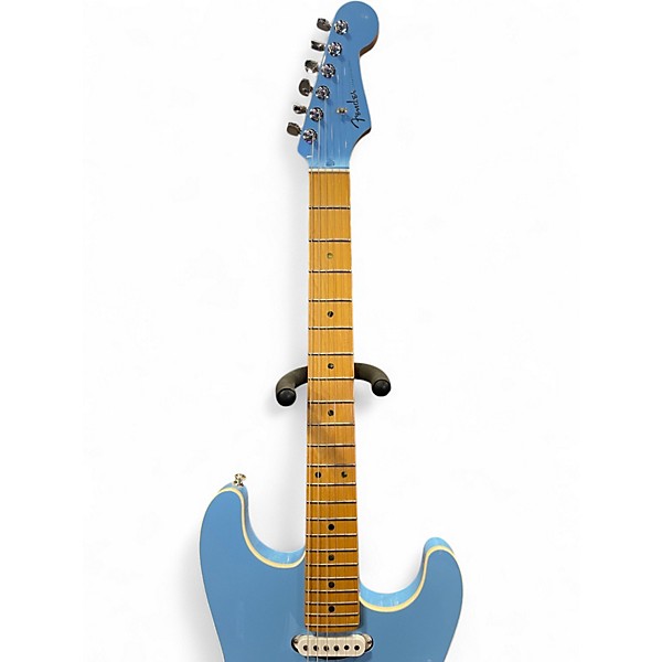 Used Fender Aerodyne Stratocaster Sky blue Solid Body Electric Guitar