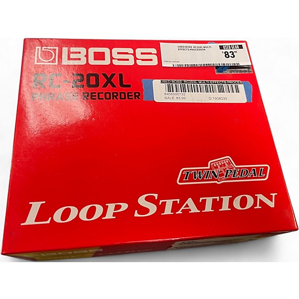 Used Boss RC20XL Multi Effects Processor