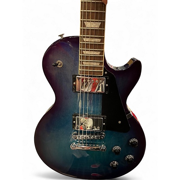 Used Gibson Les Paul Studio Blue Burst Solid Body Electric Guitar