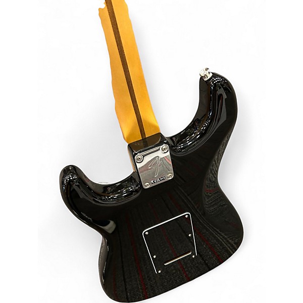 Used Fender Stratocaster Player II Black Solid Body Electric Guitar