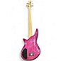 Used Jackson Js3vq Purple phaze Electric Bass Guitar