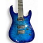Used Jackson Dk7q ht Chorine burst Solid Body Electric Guitar