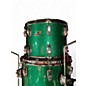 Used Ludwig 4 Piece Legacy Mahogany Bonham Green Sparkle Drum Kit