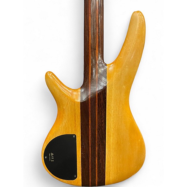 Used Ibanez SR1400 Natural Electric Bass Guitar