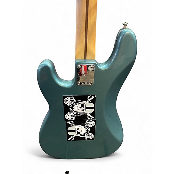 Used Fender Player Precision Bass Ocean Turquoise Electric Bass Guitar