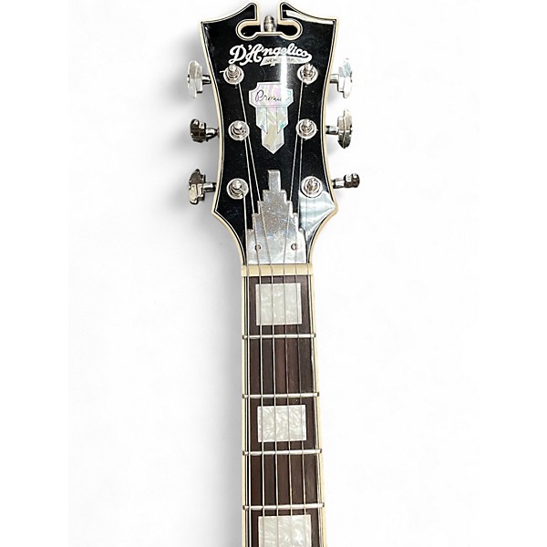 Used D'Angelico Premier Series DC Trans Grey Hollow Body Electric Guitar