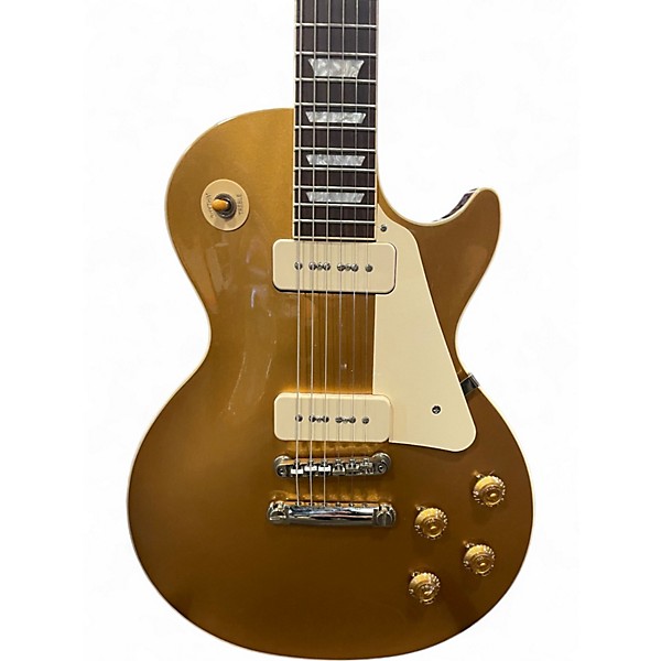 Used Gibson Les Paul Standard '50s P90 Gold Top Solid Body Electric Guitar