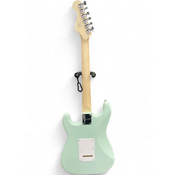 Used Squier sonic stratocaster moded Seafoam Green Solid Body Electric Guitar