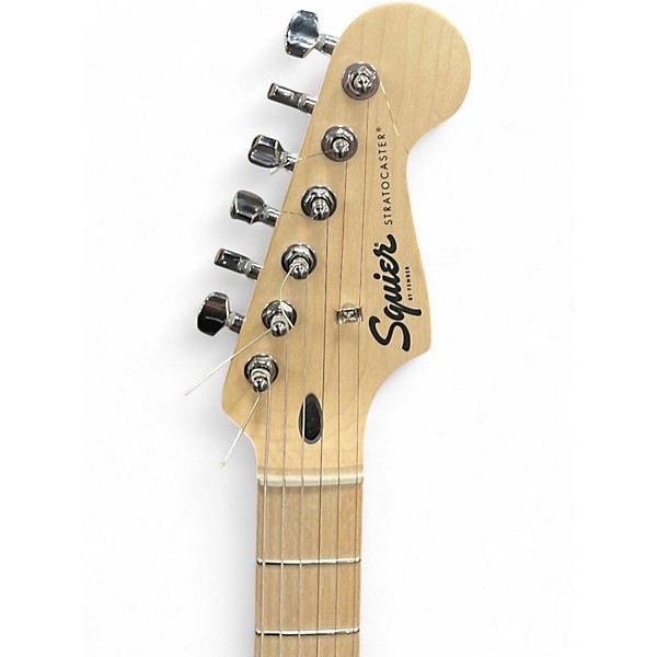 Used Squier sonic stratocaster moded Seafoam Green Solid Body Electric Guitar