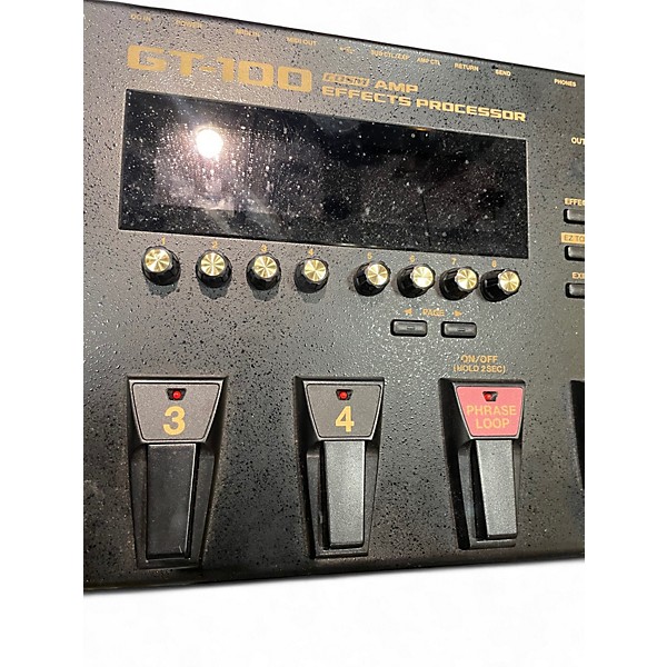 Used BOSS GT100 Effect Processor