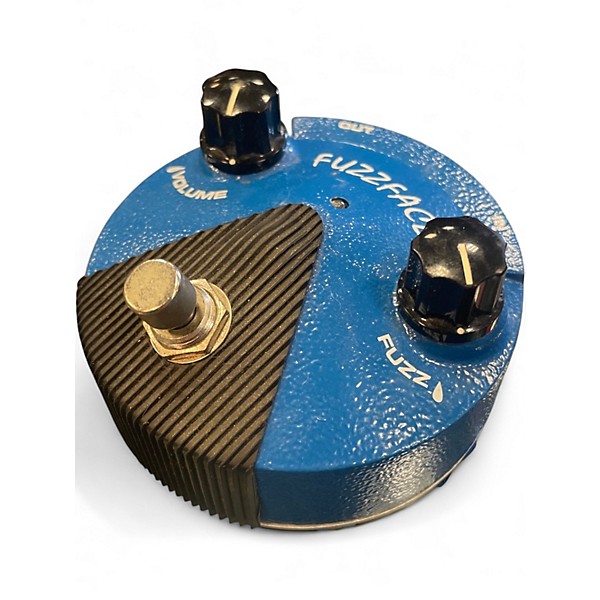 Used Dunlop Silicon Fuzz Face Mini Blue Effect Pedal