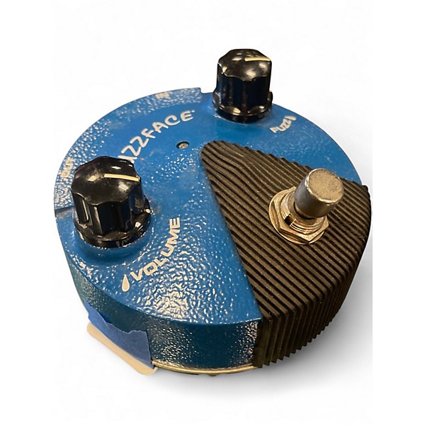 Used Dunlop Silicon Fuzz Face Mini Blue Effect Pedal