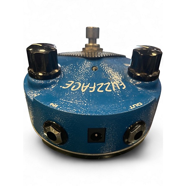 Used Dunlop Silicon Fuzz Face Mini Blue Effect Pedal