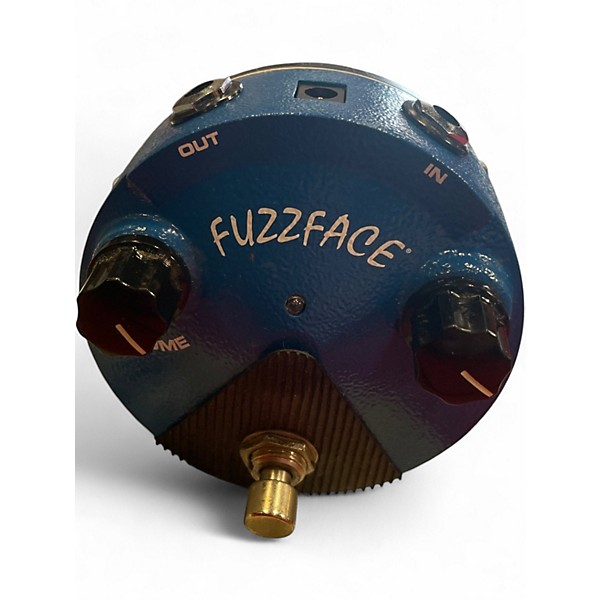 Used Dunlop Silicon Fuzz Face Mini Blue Effect Pedal