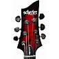 Used Schecter Guitar Research OMEN ELITE Black Cherry Burst Solid Body Electric Guitar
