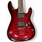 Used Schecter Guitar Research Hellraiser Deluxe RED Solid Body Electric Guitar