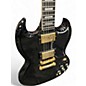 Used Epiphone SG CUSTOM Black Solid Body Electric Guitar