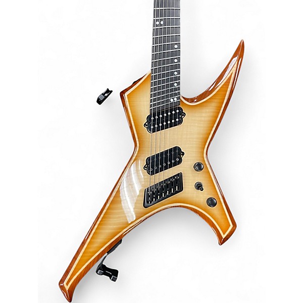 Used Ornsby Metal X Dragon Burst Solid Body Electric Guitar