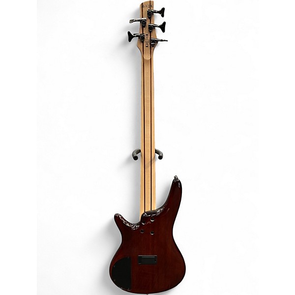 Used Ibanez SR405 Quilt Maple dragon eye burst Electric Bass Guitar